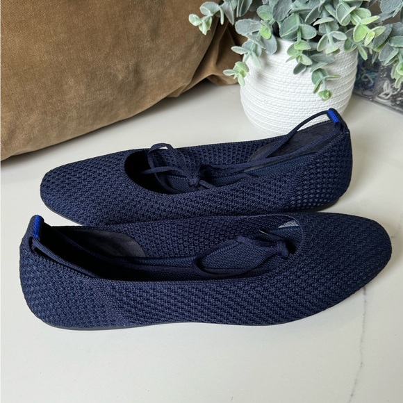 Rothy’s The Square Wrap Size W10 Navy Blue - Picture 4 of 12